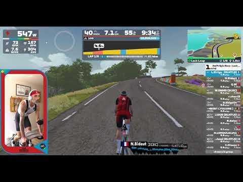 Zwift Epic RACE - loch loop