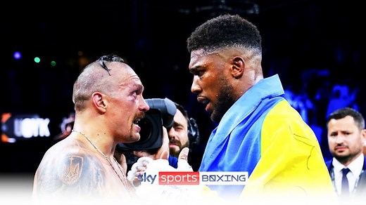 Usyk vs AJ: Official scorecard shows Anthony Joshua was winning fight against Oleksandr Usyk after nine rounds