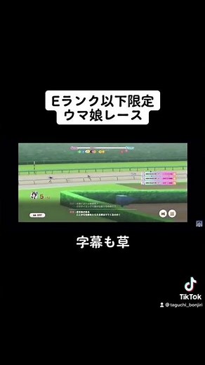 Eランク以下の血で血を洗う戦い【最後へろへろウマ娘】