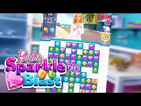 MORE Barbie Sparkle Blast App Gameplay | ‪@Barbie‬