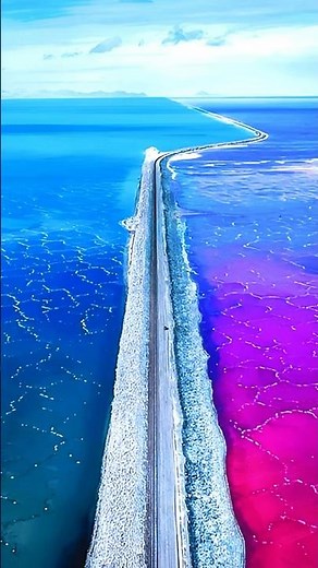 The Great Salt Lake in Utah