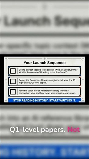 Launch Your Research: 3 AI Steps to Write History