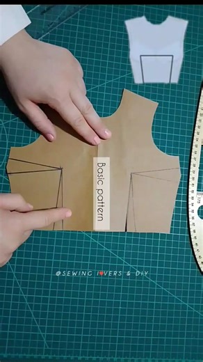 Pattern Making For Beginners #sewing #patternmaking #tipsandtricks #DIY #tutorial #viralvideo