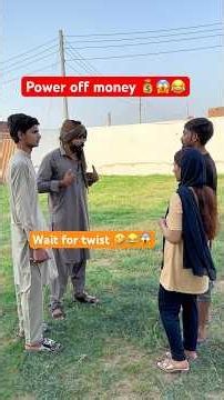 Power off money 😂😱🤣 #funny #comedy #funnyreels #akfunnyteam555#shorts #reels #tranding #foryou