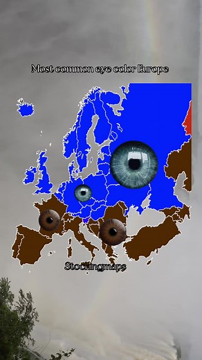 Exploring Dominant Eye Colors in Europe with Mapping