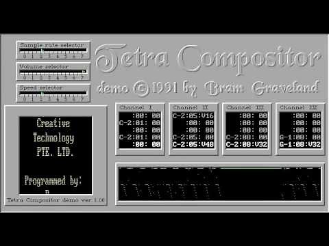Sound Blaster Demo - Tetra Compositor "Echoing"