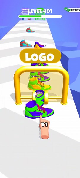 Shoe Runner 💥 All Levels Gameplay Walkthrough Android iOS Lv-401 #shorts #gameplay #viral #trending