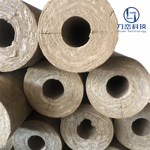 [Hot Item] Fire Resistant Insulation Material Rock Wool Tube Rockwool Pipe