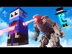 We Get Blown to Bits by Mechagodzilla in Teardown Multiplayer!