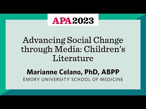 Advancing Social Change through Media: Children’s Literature