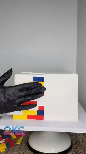 Making A Lego Wedding Cake! | OKC Cake Lady