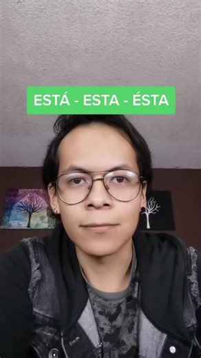 Uso de ESTÁ, ESTA y ÉSTA en español