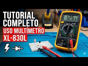 Aprende a usar tu Multímetro desde Cero: Guía Completa XL-830L