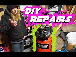 Air Compressor Repair / Air Pressure Regulator