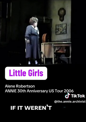 Alene Robertson as Miss Hannigan Sings Little Girls