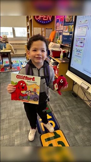 For National Read Across America week, Safe Kids Worldwide donated Clifford the Big Red Dogs books.