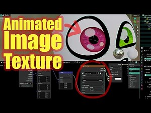 How to Use an Image Texture as a 2D Eye Iris & Control it with an Empty Object - Blender 4.1