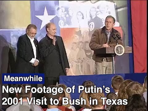 New Footage of Putin’s 2001 Visit to Bush in Texas | The Moscow Times