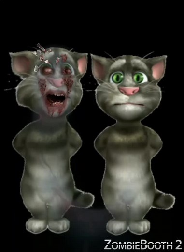 2 Talking Tom Creepypasta Zombie Horror