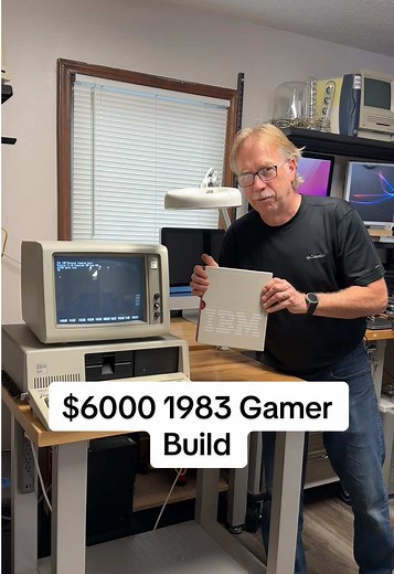 Comment your favorite games from 1983 🕹️Specs below Key specifications of the IBM PC XT (5160): • Processor: Intel 8088 @ 4.77 MHz. • Memory: 640 KB RAM. • Storage: ◦ 1 x 360KB 5.25