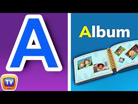 ChuChu TV ABC Phonics Song 5 - A for Album - Sounds of the alphabet - Toddler Learning Videos