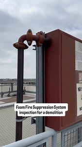 4K views · 25 reactions | Inspecting and safely decommissioning a foam fire suppression system before its demolition. It’s a complex and critical step to prevent accidental discharge and protect the environment. . From fire alarms to fire suppression, we’re on the front lines of these systems even at the end of their life cycle. . #fireprotection #fireprotectionsystems #firesafety #kordfire #kordfireprotection #fireprotectionkordfire #reels | KORD Fire Protection | Facebook