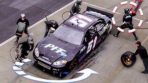 How a NASCAR pit crew perfects a pit stop