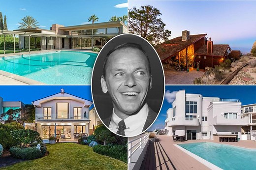 Frank Sinatra's historic homes