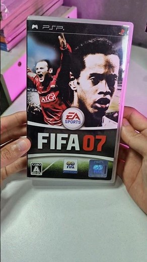 FIFA 07 on PSP !!✨️⚽️ ##retrogaming #fifa07 #nostalgic #pspgames #psp #playstation #fifa #fifasoccer