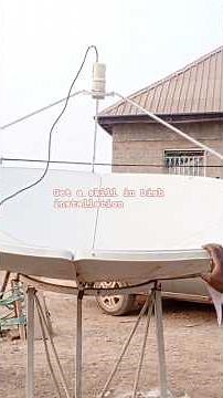 Get a skill in Satellite dish installation.