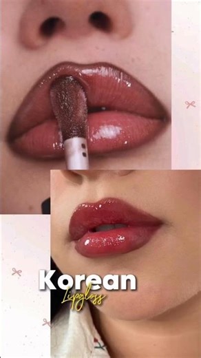 Meesho Korean lip gloss under 80/- 🎀💗 #meesho #lipgloss #lips #lip #lippylips #shorts #ytshorts