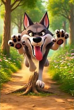 Loup qui tombe | Les aventures de Luni & Lou |