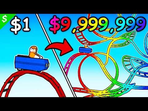 Spending 100k ROBUX to build the MOST DANGEROUS ROLLERCOASTER Park