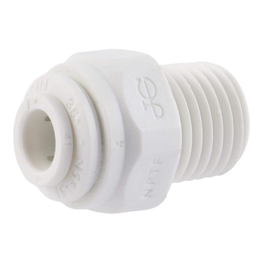 Reviews for John Guest 1/4 in. O.D. Push-to-Connect x 1/4 in. MIP NPTF Polypropylene Adapter Fitting | Pg 5 - The Home Depot