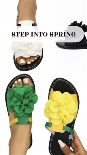 Step into Spring sandals