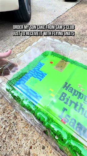 Sam’s Club birthday cake ruined by flying gnats — what to do