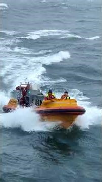 Traditional North Sea Pilot Cutter Battling Heavy Seas