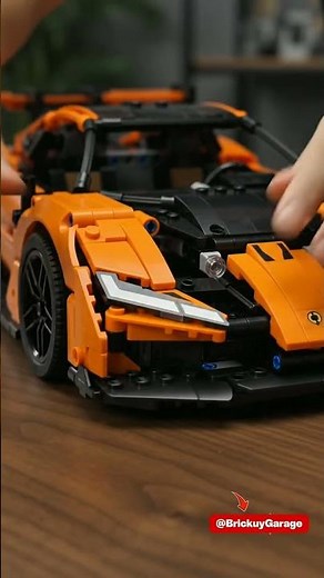 Building a LEGO Orange Race Car | Satisfying ASMR #asmr #lego #legobuild