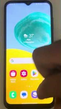 Samsung phone home button navigation at bottom is missing - Fix