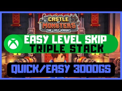 Castle of Monsters: The Last Knight #Xbox Easy Level Skip - Triple Stack