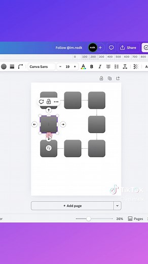 Canva Trick: the Easiest Method to Design a « Quick Flow » Diagram #canvadesign #canvatutorial #graphicdesign #canvahacks #canvatips