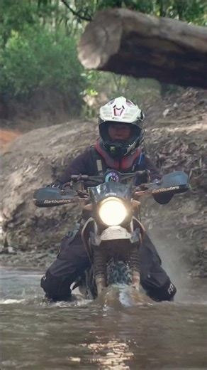 No Turning Back… Straight Into the Water 🌊🏍️