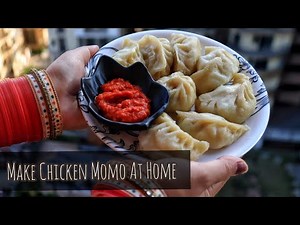 Easiest Way To Make Chicken Momos At Home | Without Steamer | Chicken Momos Recipe
