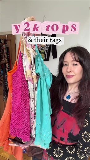 2000s tops & their tags 𐙚⋆.˚ save these brands to your vinted search or look out for them at the thrift if you love pretty y2k fairy tops 🧚 #y2k #2000sfashion #secondhandfashion #vintedfinds #thrifted