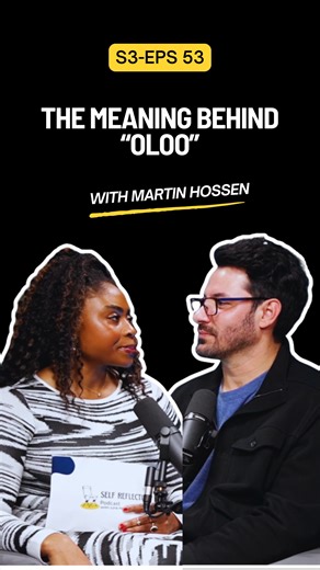Lira Ndifon (Self Reflection Podcast) on Instagram: "Martin breaks down why he chose the name OLOO and the deeper meaning behind it. He shares how the name reflects the heart of the app—connection, intention, and creating space for something more human in a digital dating world. It’s a reminder that even a name can carry purpose when it’s rooted in vision. #SelfReflection #PurposeDrivenLife #AuthenticSelf #MindsetShift #PersonalGrowthJourney"