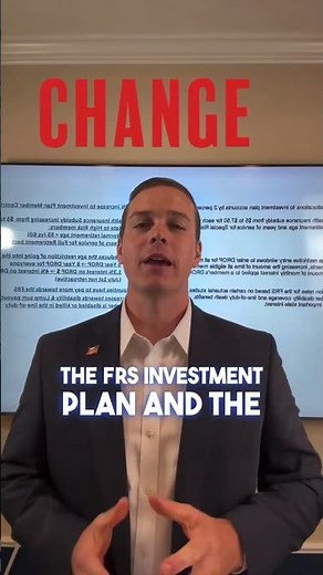 FRS Investment Plan & Drop Program Reform in Florida