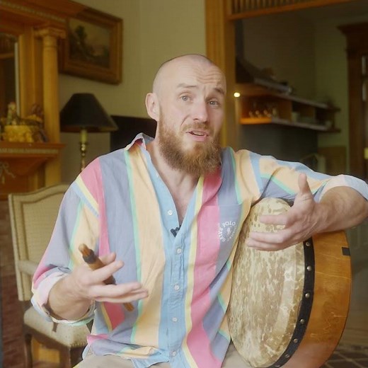 Stop playing flat bodhrán rhythms! Do this instead 🥁 #drumming #bodhran #tips