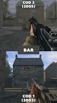 Call of Duty 1 vs Call of Duty 2 – Weapons Comparison