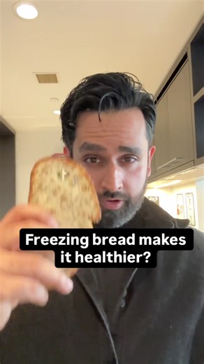 Can freezing your bread can actually make it healthier? Here's what happens to the resistant starch. | Health