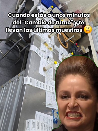 ¿Por qué todo antes de terminar el turno? 😩 pregunta seria #humor #laboratorio #laboratorioclinico #microbiology